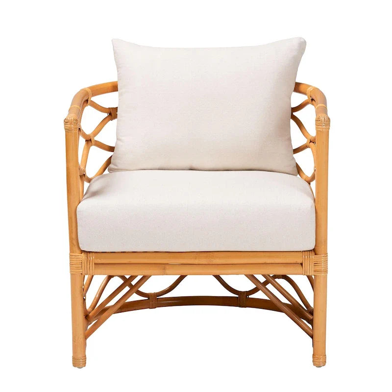 Acelynn Bohemian Honey Rattan Armchair 3