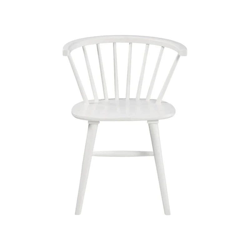 Signature Design by Ashley Grannen White Solid Wood Dining Chair Set (2 Chairs) - Dimensions: 22W x 21D x 30H 2