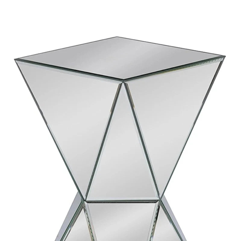 Rebecca Modern Multi-Angle Mirrored Side Table 4
