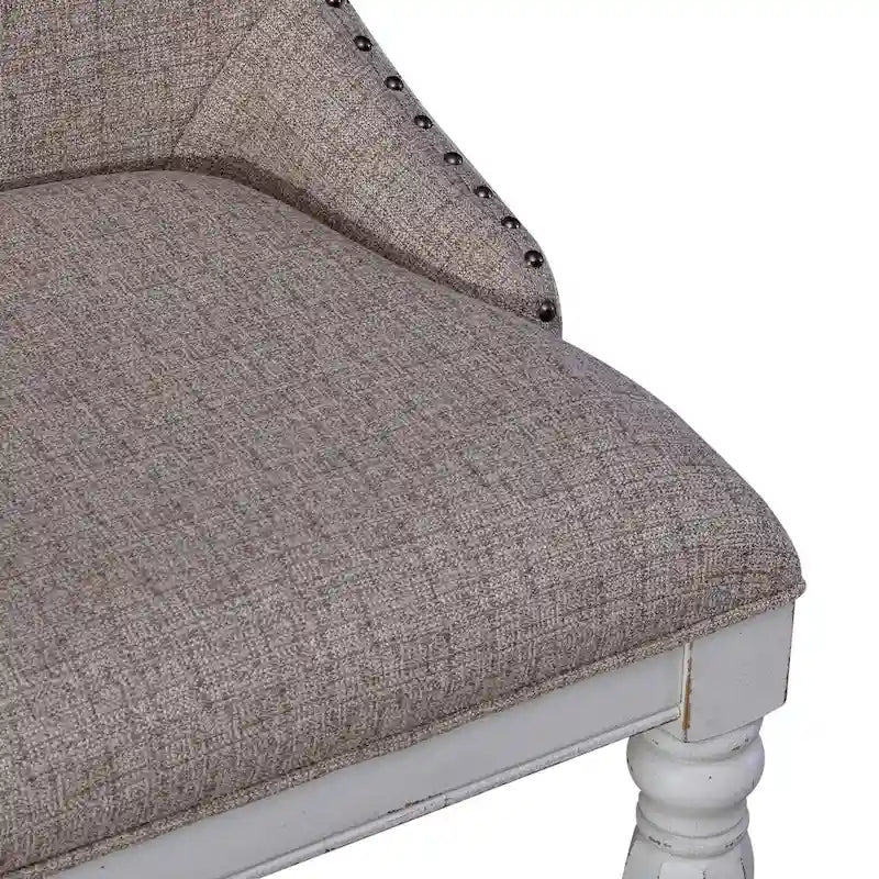 Set of 2 Magnolia Manor Upholstered Wingback Chairs 11