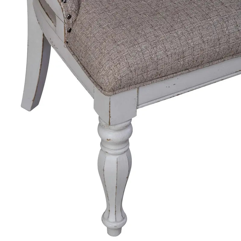 Set of 2 Magnolia Manor Upholstered Wingback Chairs 12