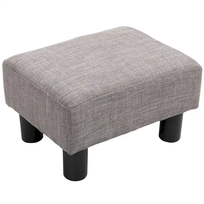 Copper Grove Chaparro Contemporary Linen Footrest Ottoman 2