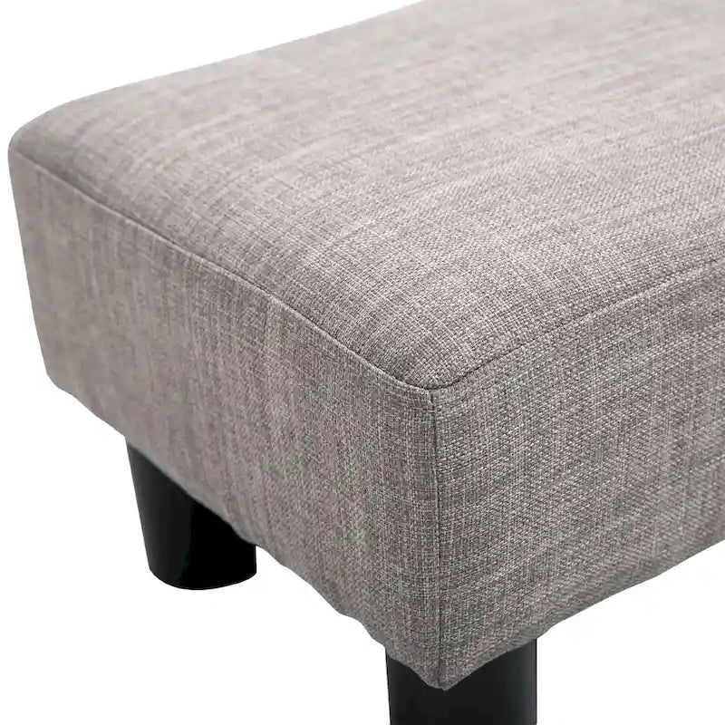 Copper Grove Chaparro Contemporary Linen Footrest Ottoman 9