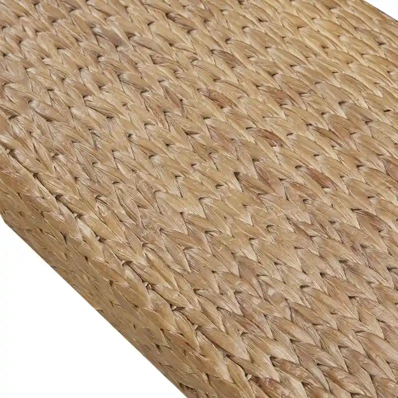 INK+IVY Seadrift Handcrafted Water Hyacinth Accent Bench 4