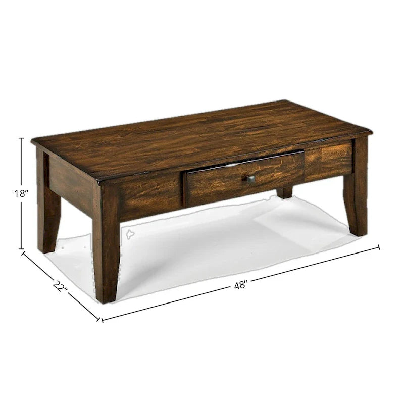 Kona Mango Wood Coffee Table 2