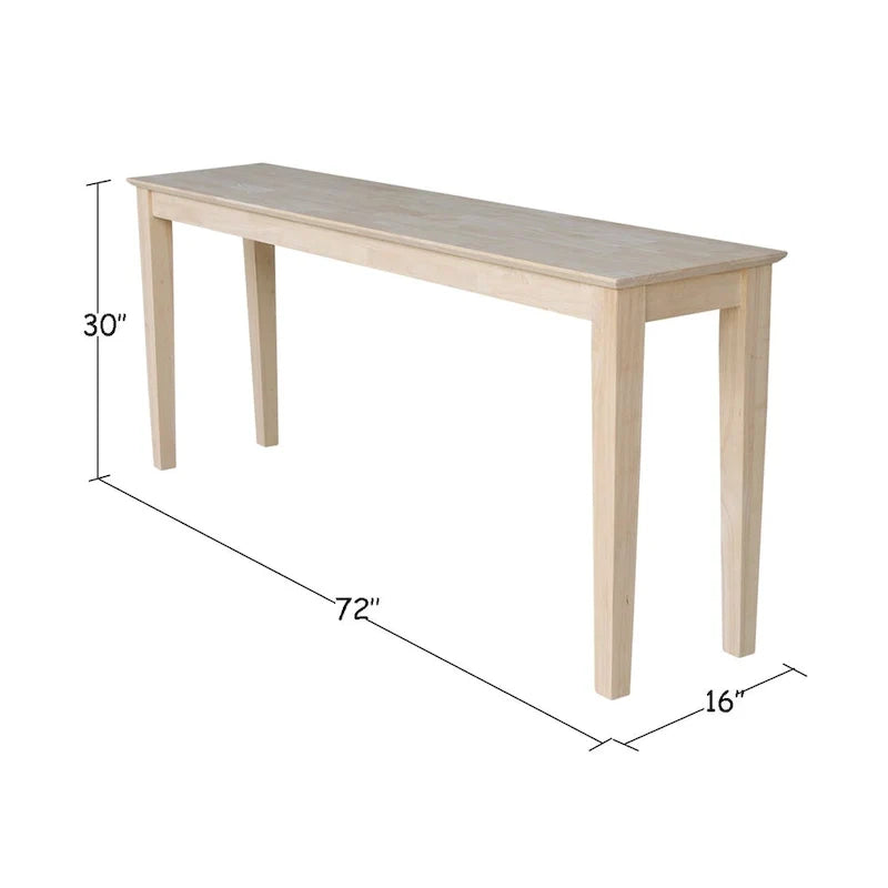 Fairview 72-Inch Shaker Console Table by Porch & Den 4
