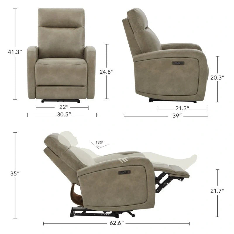 Lena Zero Wall Hugger Electric Recliner 11