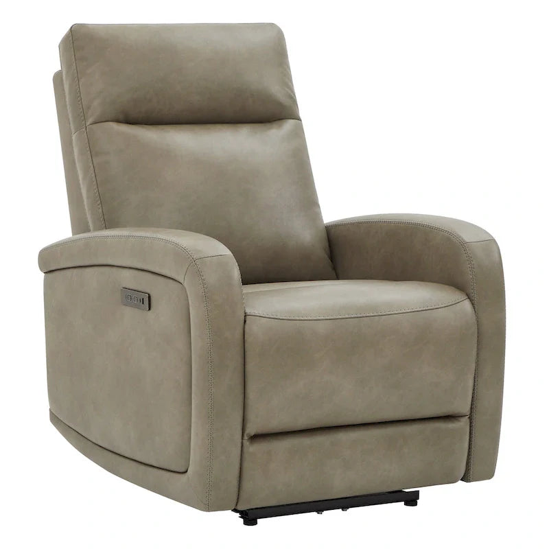 Power Recliner Chair with Adjustable Headrest USB Charging and Zero Wall Design 12