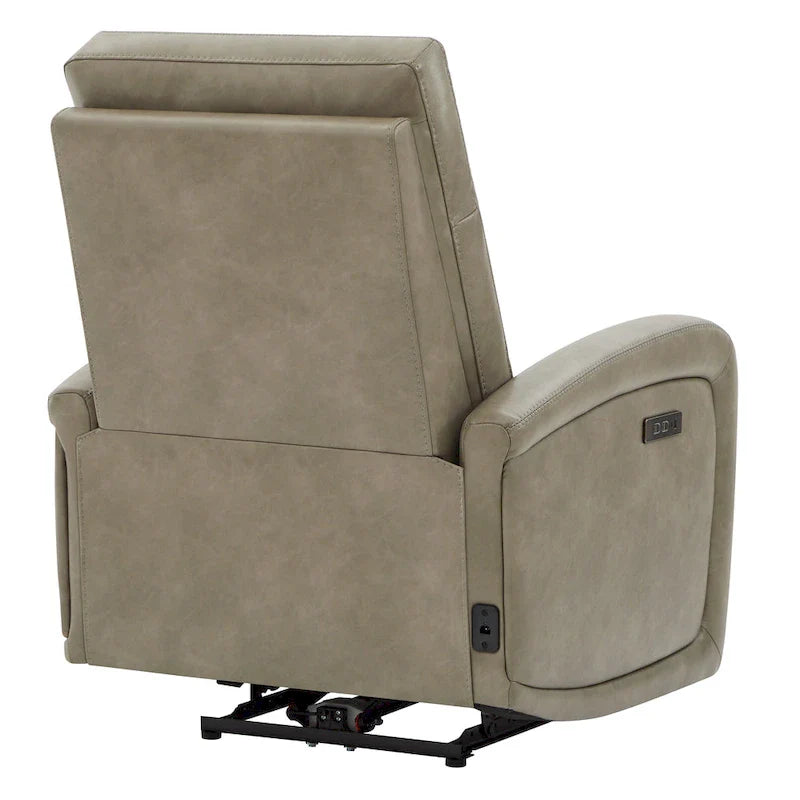 Power Recliner Chair with Adjustable Headrest USB Charging and Zero Wall Design 14