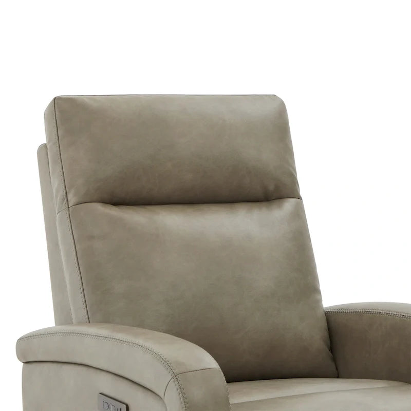 Power Recliner Chair with Adjustable Headrest USB Charging and Zero Wall Design 20