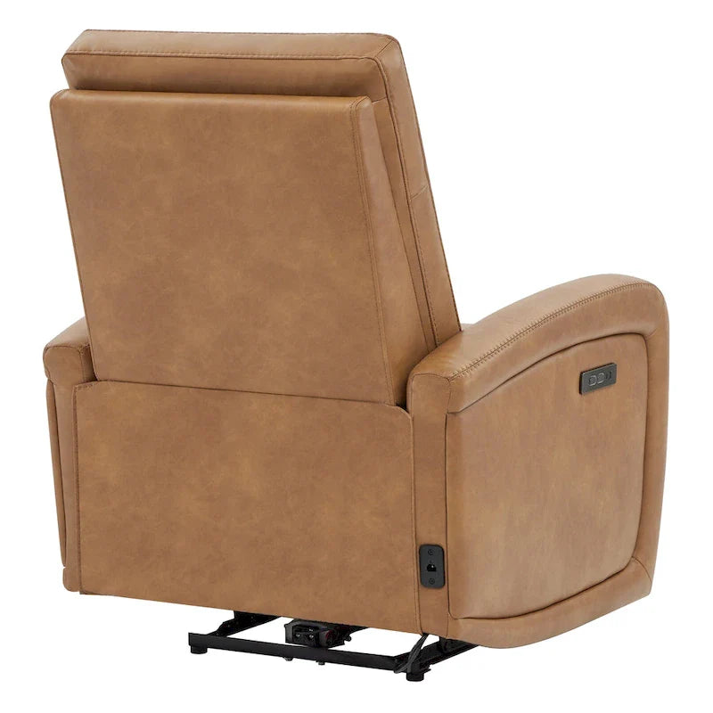 Power Recliner Chair with Adjustable Headrest USB Charging and Zero Wall Design 30