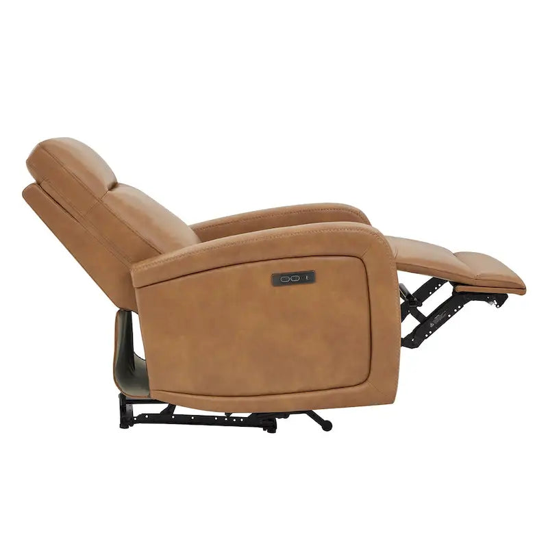 Power Recliner Chair with Adjustable Headrest USB Charging and Zero Wall Design 35