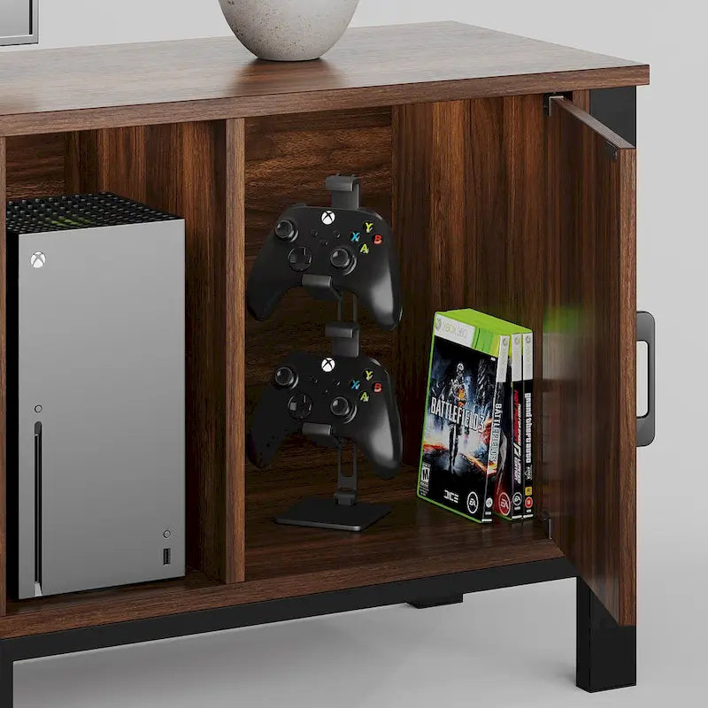 Contemporary 80-Inch TV Stand for 75/80/85 Inch TVs with 2 Drawers 18