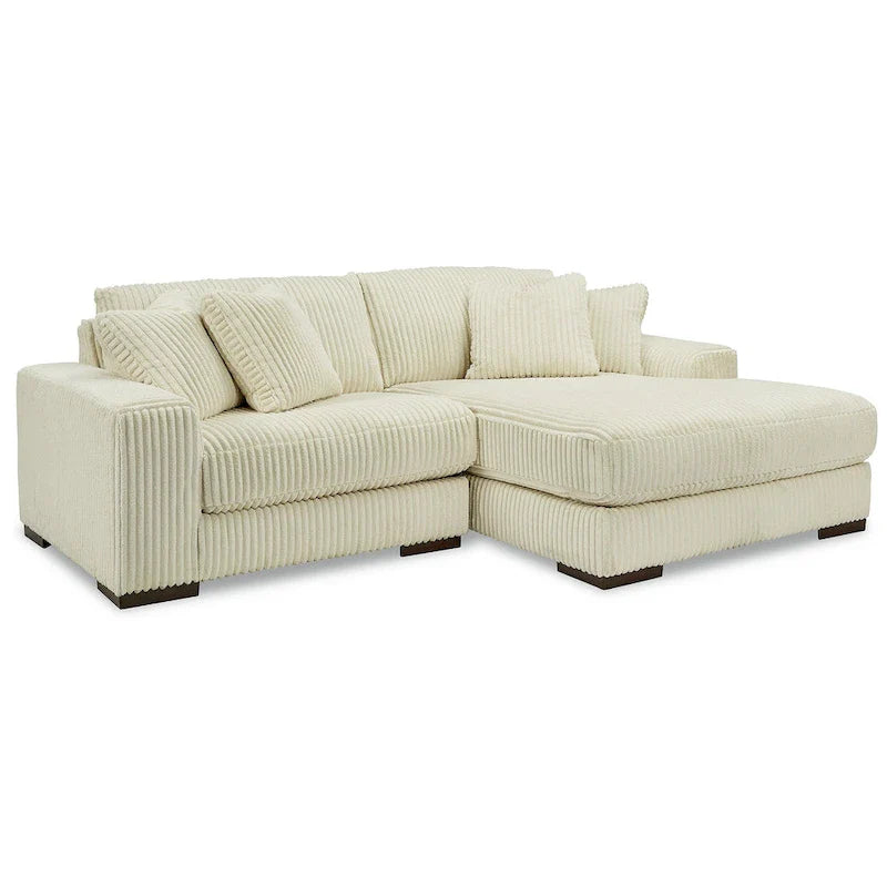 Signature Design by Ashley Lindyn 2-Piece Sectional Sofa with Chaise - Dimensions: 102W x 70D x 38H 11