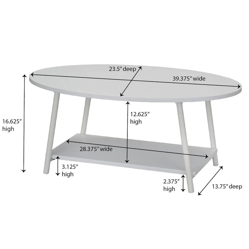 Essential Coffee Table with Storage Shelf for Your Home 9