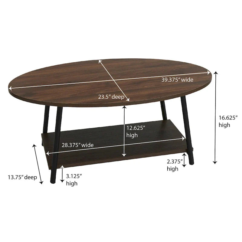 Essential Coffee Table with Storage Shelf for Your Home 19