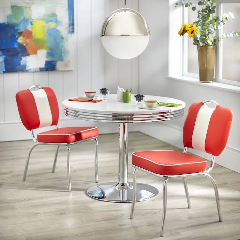 Raleigh Retro 3-Piece Dining Set by Simple Living 12