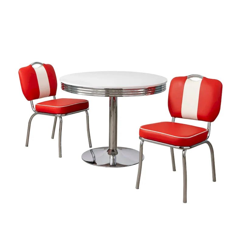Raleigh Retro 3-Piece Dining Set by Simple Living 6
