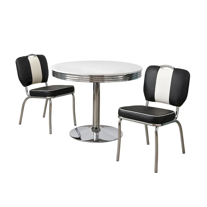 Raleigh Retro 3-Piece Dining Set by Simple Living 7