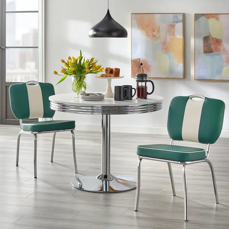 Raleigh Retro 3-Piece Dining Set by Simple Living 10