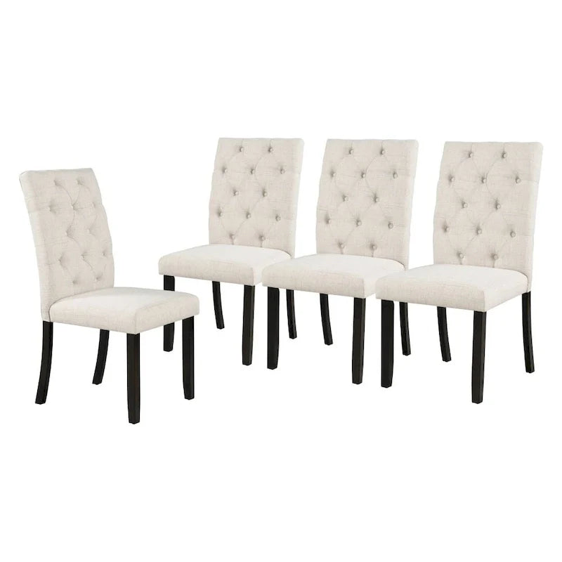 6-Piece Rustic Farmhouse Dining Set 9
