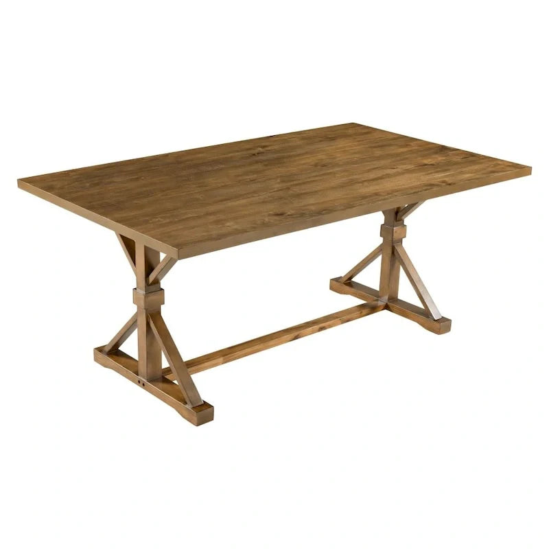 6-Piece Rustic Farmhouse Dining Set 13