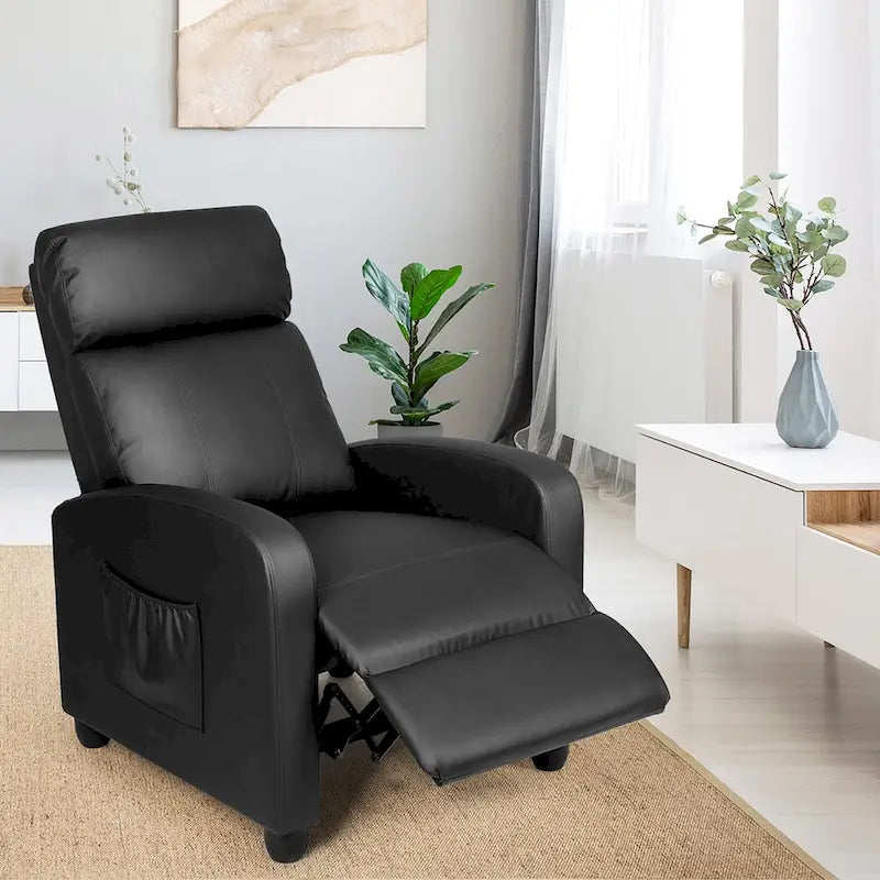 Fabric Reclining Massage Sofa Chair 1