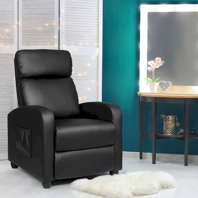 Fabric Reclining Massage Sofa Chair 5