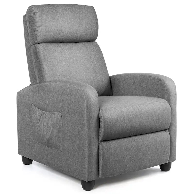 Fabric Reclining Massage Sofa Chair 7