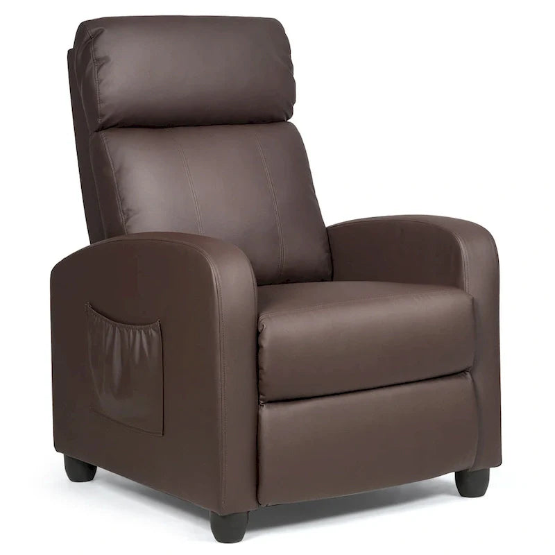 Fabric Reclining Massage Sofa Chair 8