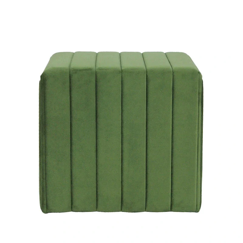 HomePop Contemporary Channel-Designed Ottoman 14