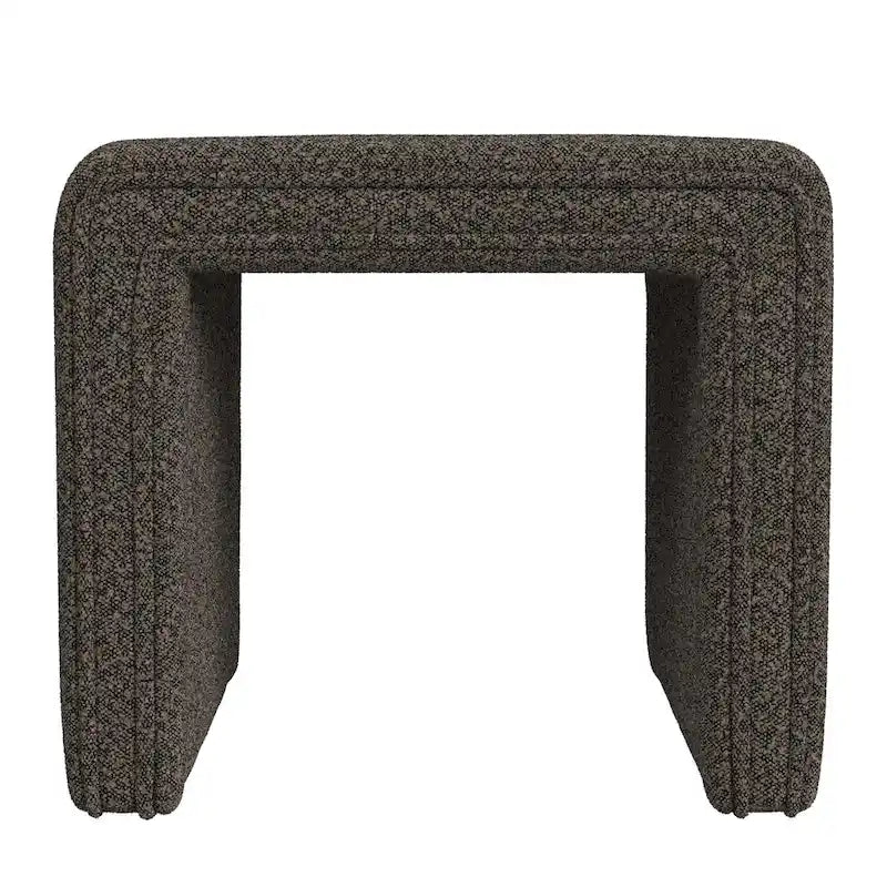 HomePop Contemporary Channel-Designed Ottoman 27
