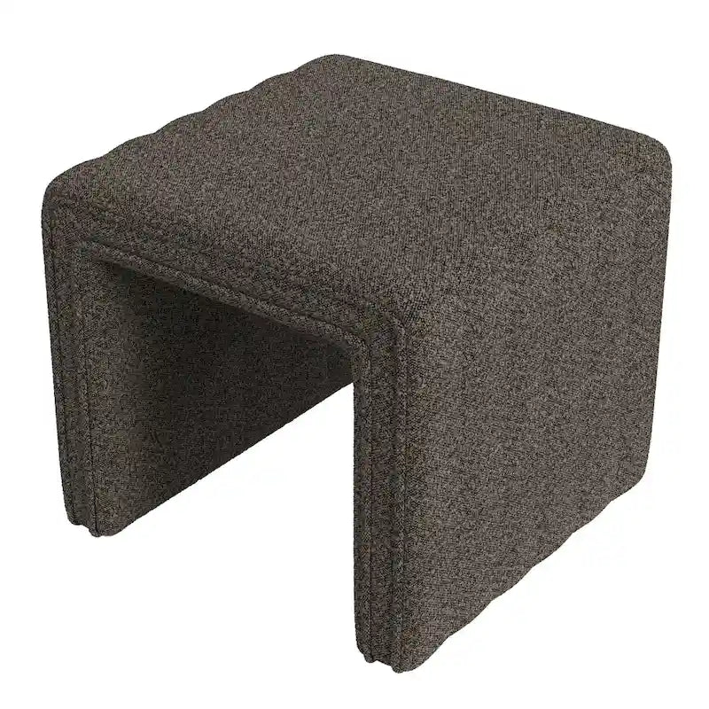 HomePop Contemporary Channel-Designed Ottoman 30