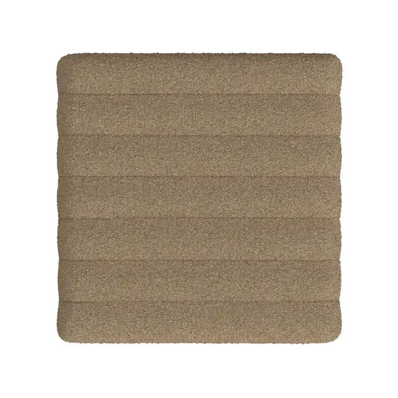HomePop Contemporary Channel-Designed Ottoman 34
