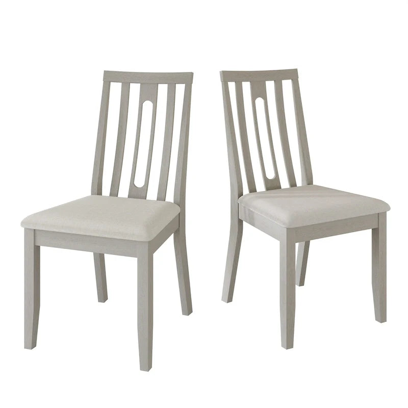 CraftPorch Modern Wooden Dining Chair Set (2 Pieces) - N/A 32