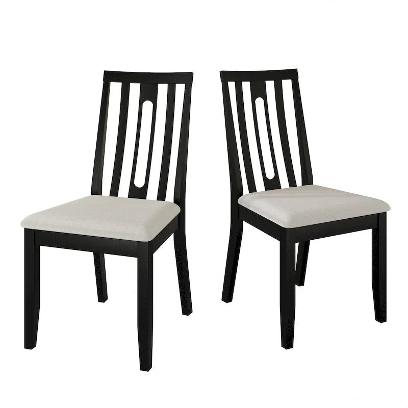 CraftPorch Modern Wooden Dining Chair Set (2 Pieces) - N/A 33