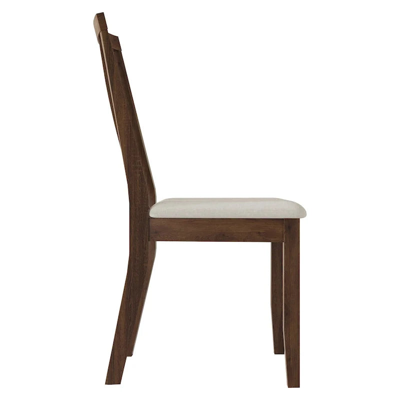 CraftPorch Modern Wooden Dining Chair Set (2 Pieces) - N/A 3