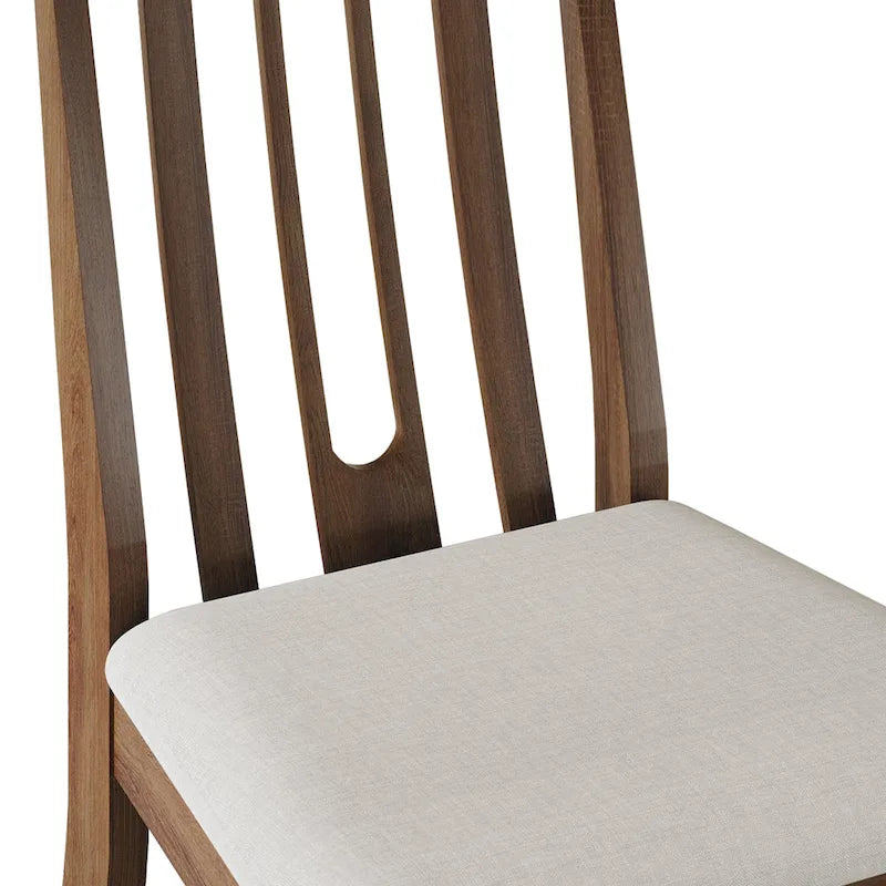 CraftPorch Modern Wooden Dining Chair Set (2 Pieces) - N/A 4