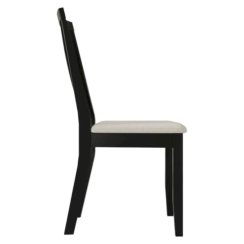 CraftPorch Modern Wooden Dining Chair Set (2 Pieces) - N/A 7