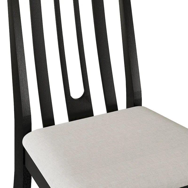 CraftPorch Modern Wooden Dining Chair Set (2 Pieces) - N/A 8