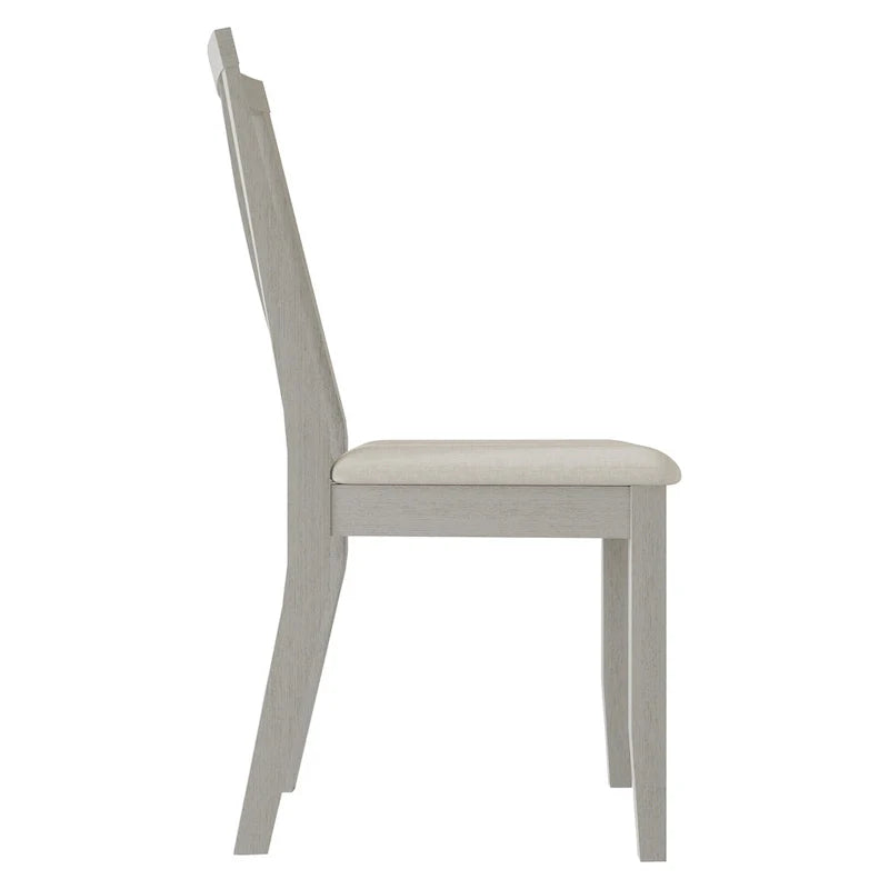 CraftPorch Modern Wooden Dining Chair Set (2 Pieces) - N/A 11