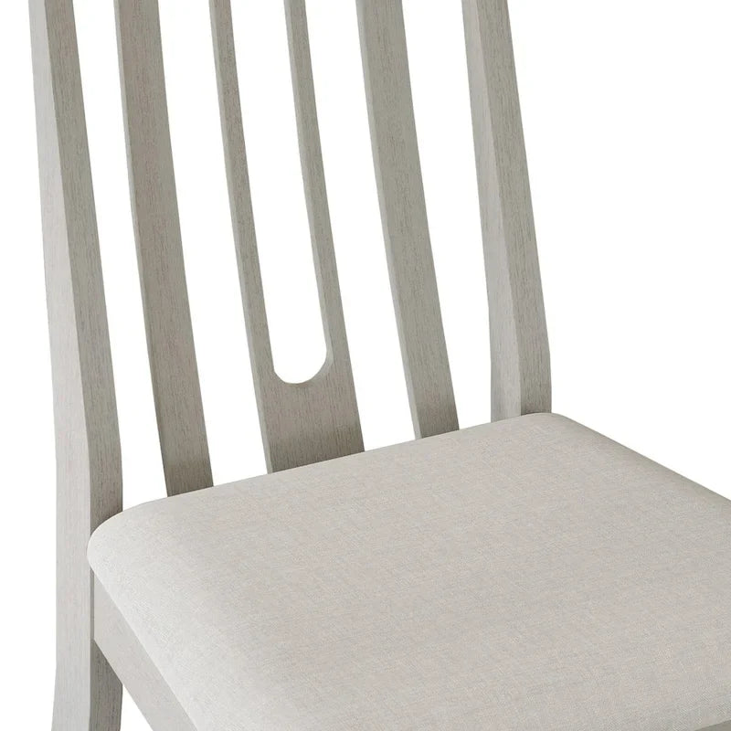CraftPorch Modern Wooden Dining Chair Set (2 Pieces) - N/A 12