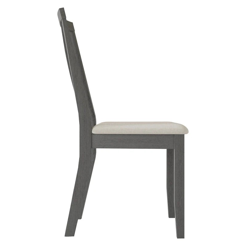 CraftPorch Modern Wooden Dining Chair Set (2 Pieces) - N/A 15