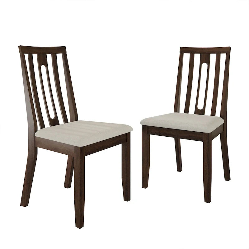 CraftPorch Modern Wooden Dining Chair Set (2 Pieces) - N/A 20