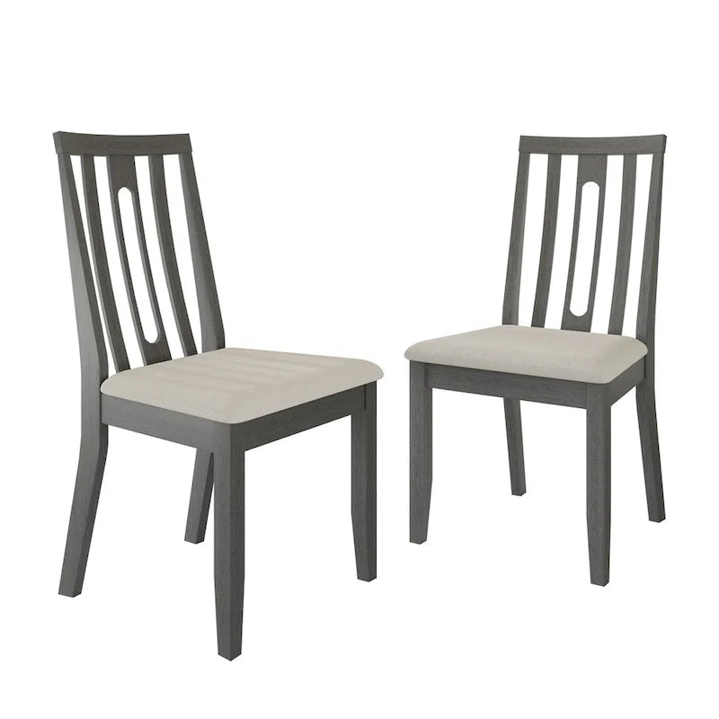 CraftPorch Modern Wooden Dining Chair Set (2 Pieces) - N/A 29