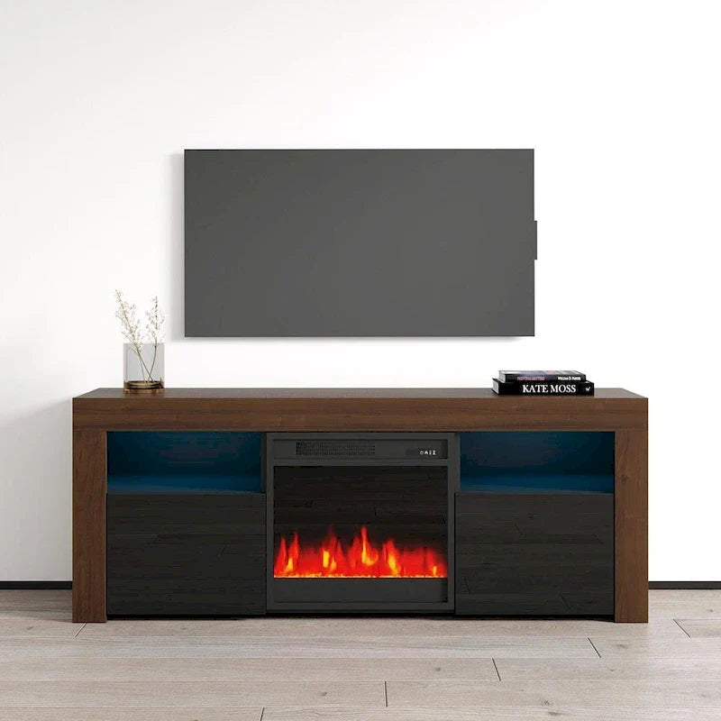 Copper Grove Qorasuv 58-Inch Electric Fireplace TV Stand 24
