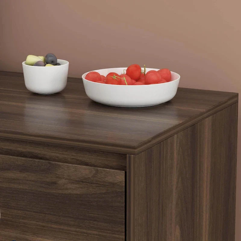 Multi-Functional Sideboard: Wine and Tea Cabinet, Kitchen Cupboard, Buffet Storage 7
