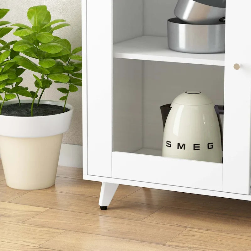 Multi-Functional Sideboard: Wine and Tea Cabinet, Kitchen Cupboard, Buffet Storage 25