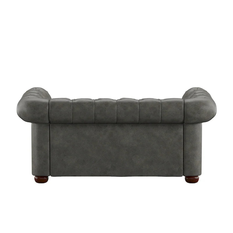 iNSPIRE Q Artisan Knightsbridge Tufted Chesterfield Loveseat 12