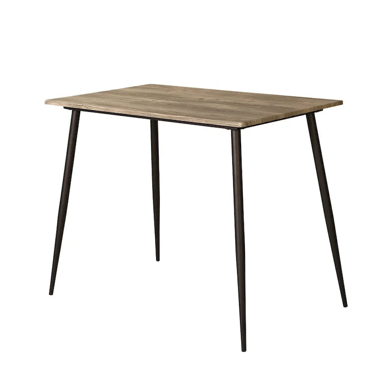 Cairo 5-Piece Counter Height Dining Table Set in Industrial Metal by Furniture of America 4